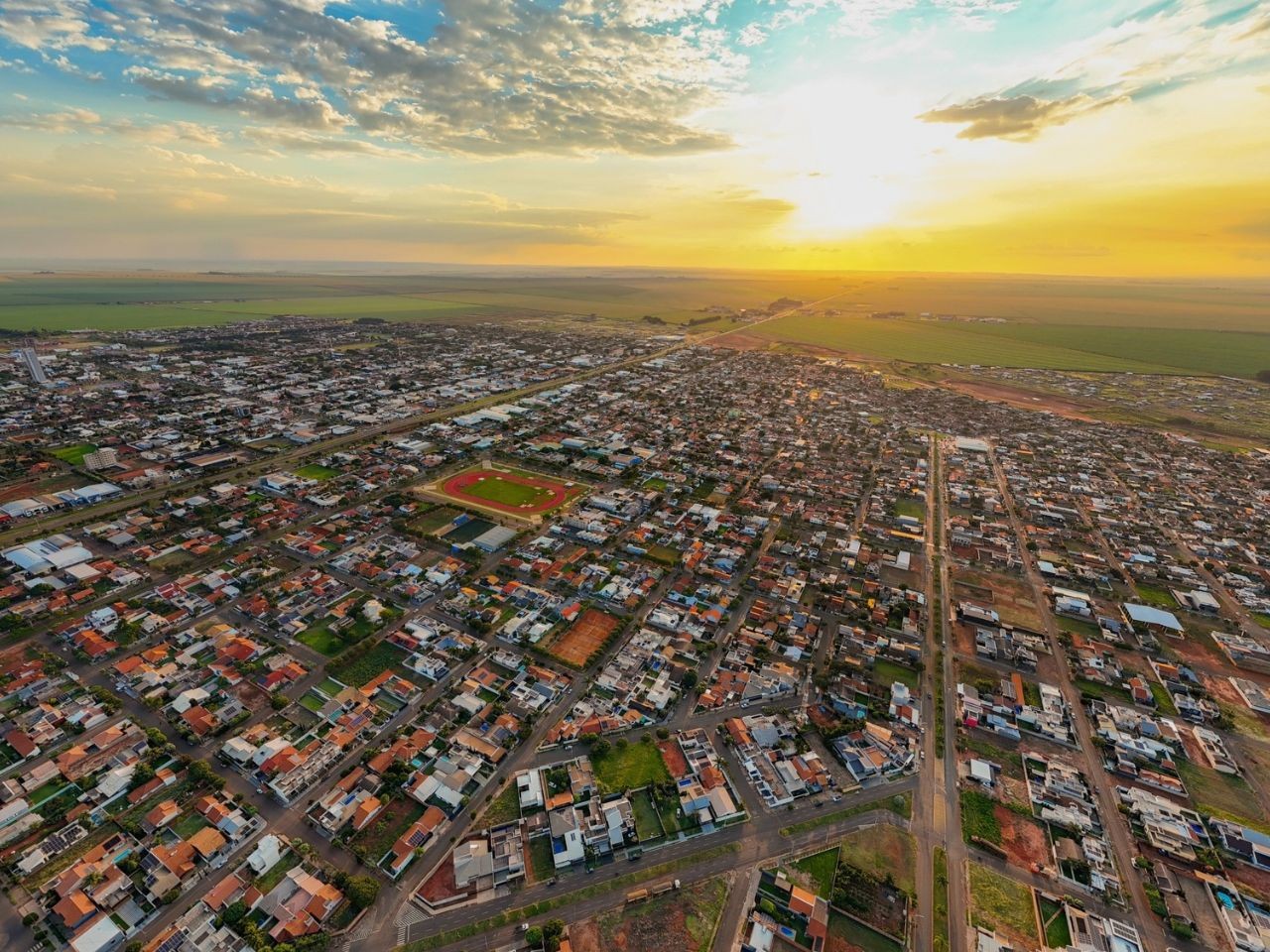 A cidade que tem o agro como motor e chega aos 39 anos entre as 10 melhores do estado