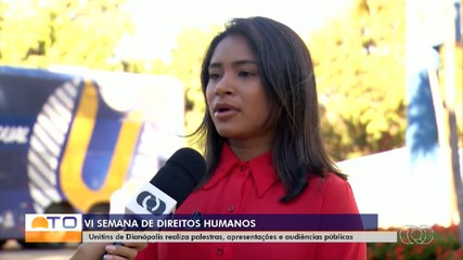 Unitins realiza VI Semana de Diretos Humanos em Dianópolis
