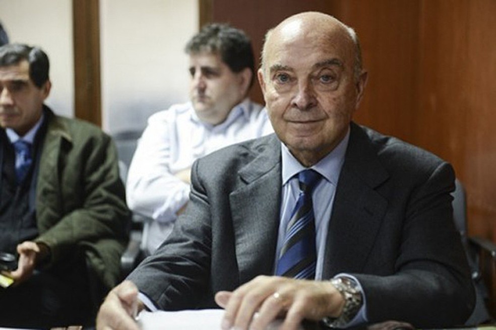 Domingo Cavallo, ex-ministro da Economia da Argentina — Foto: Leo Vaca/ Archivo Infojus Noticias