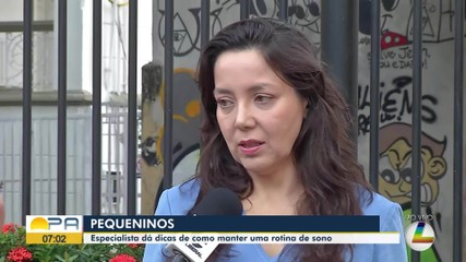 'Pequeninos': especialista dá dicas de como manter uma rotina de sono para os pequenos