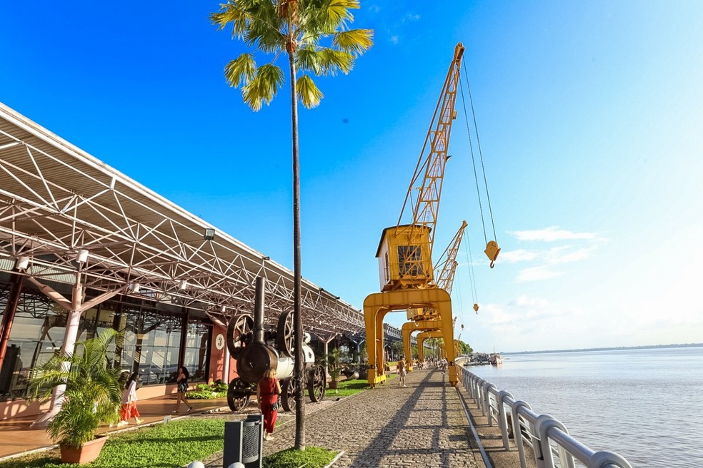 Estação das Docas, em Belém. — Foto: Alex Ribeiro