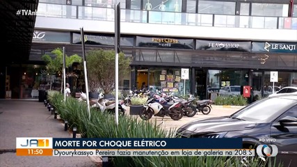 Homem morre após receber choque elétrico durante manutenção em loja de Palmas