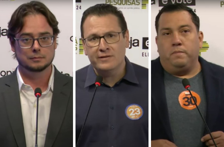 Candidatos a prefeito de Campinas trocam ofensas e discutem meio ambiente, segurança e educação em debate da Veja