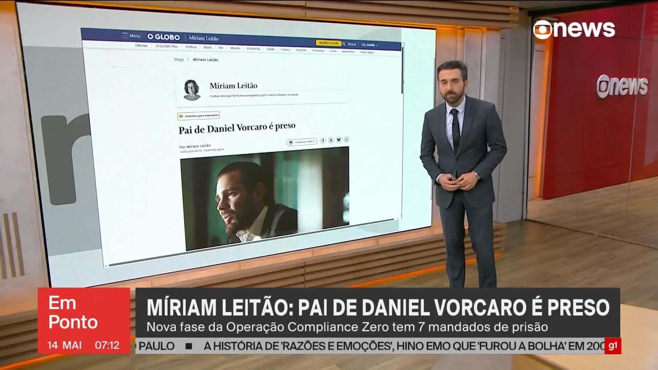 Pai de Daniel Vorcaro é preso