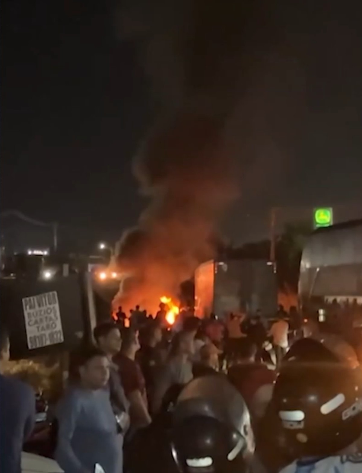 Protesto na BR-230 em Marabá termina em tragédia com morte de ciclista​‌​