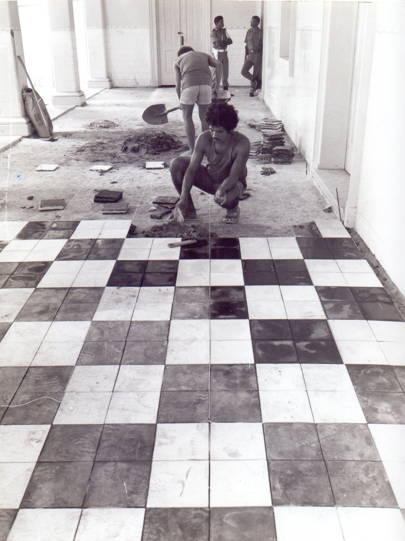 Exposição de piso de suásticas do Palácio da Redenção está sendo elaborada para Museu de História da Paraíba, afirma Secult