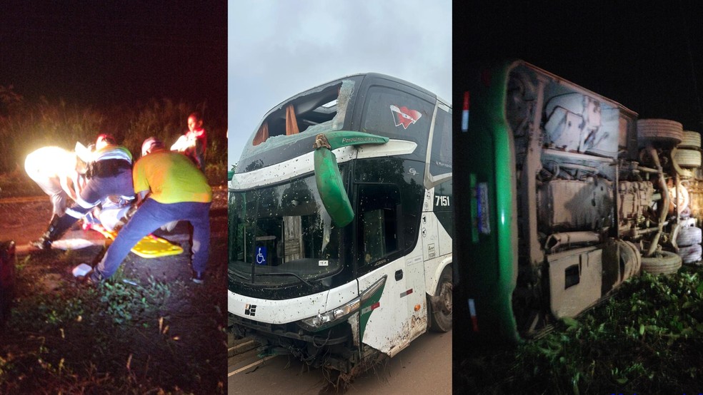 Acidente ocorreu em Goianésia do Pará. — Foto: Reprodução / Redes sociais