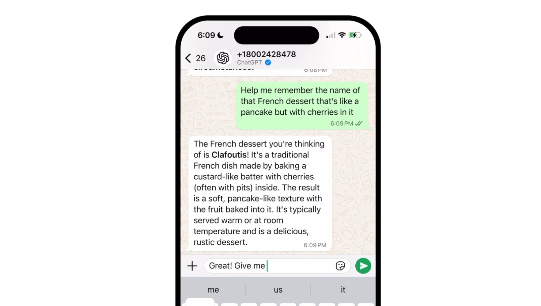 ChatGPT chega oficialmente ao WhatsApp; veja como usar