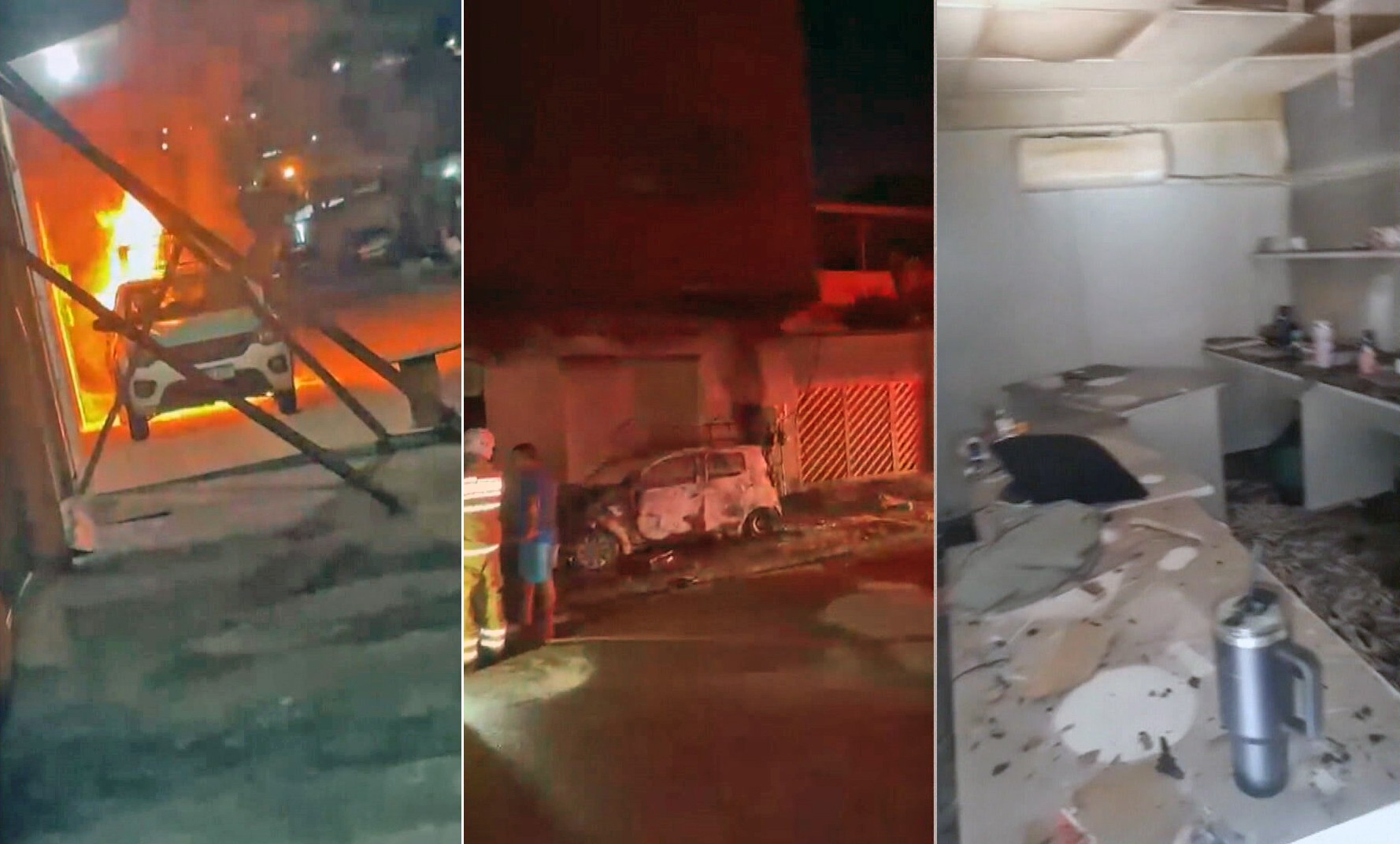 Tráfico põem fogo em provedor de internet em Japeri após ‘taxa’ não ser paga