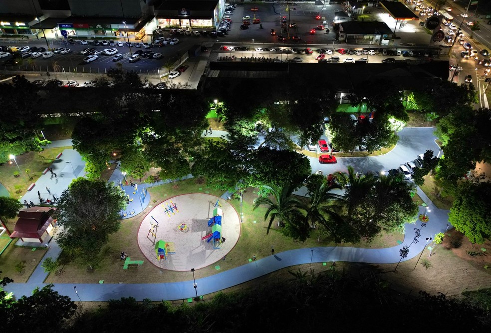 Parque Ponte dos Bilhares em Manaus — Foto: Dhyeizo Lemos/Semcom