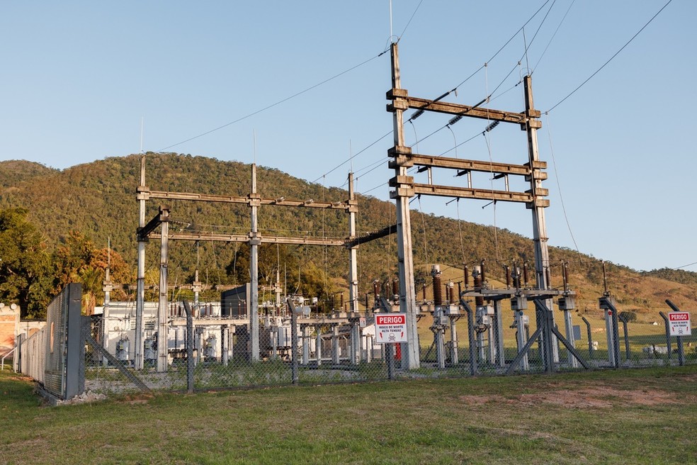 A subestação distribui a energia em 11.4 kV, na média tensão, reduzindo as interrupções no abastecimento. — Foto: Anderson Pires.
