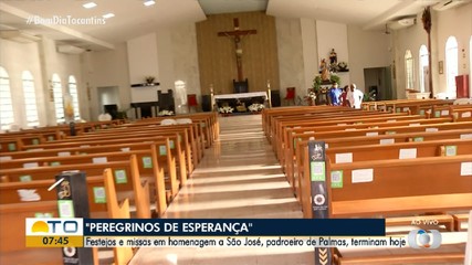 Festejos e missas a São José terminam nesta quarta-feira (19); veja programação em Palmas