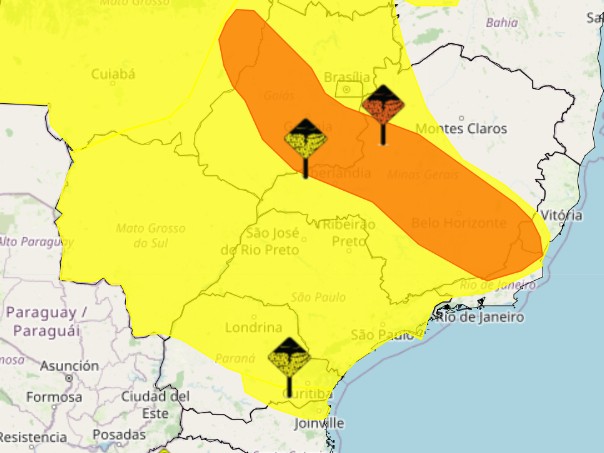 Região de Piracicaba tem alerta de tempestades; veja como fica o tempo nos próximos dias 