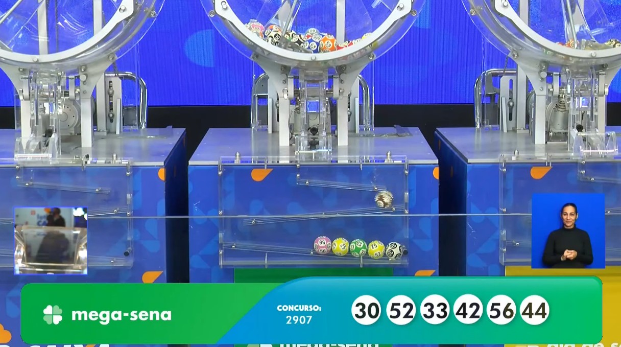 Mega-Sena, concurso 2.907: resultado