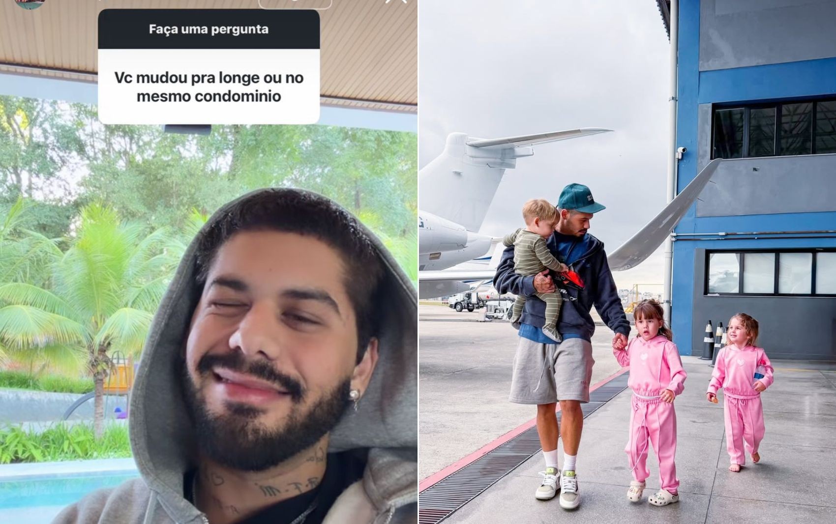 Zé Felipe diz que vai se mudar para mansão no mesmo condomínio para ficar mais perto dos pais e de Virginia: ‘Muito prático’