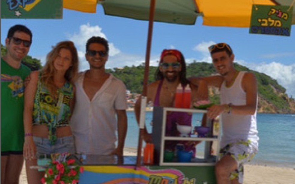 Série Malabi Express foi gravada em Morro de São Paulo, em 2013 — Foto: Redes sociais