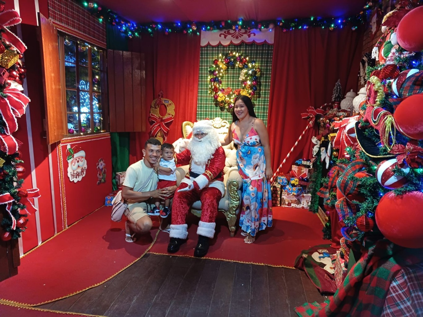 Casinha do Papai Noel tem mais de 24 visitas em 12 dias, em Santarém