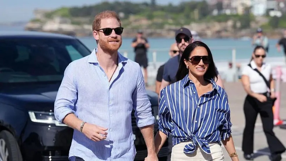 Conde Spencer disse se preocupar com a segurança do duque e da duquesa de Sussex — Foto: Getty Images