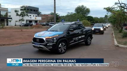 Imagem de Nossa Senhora de Nazaré desembarca em Palmas; saiba mais