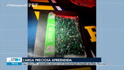 Carga de esmeraldas é aprendida em Porto Nacional