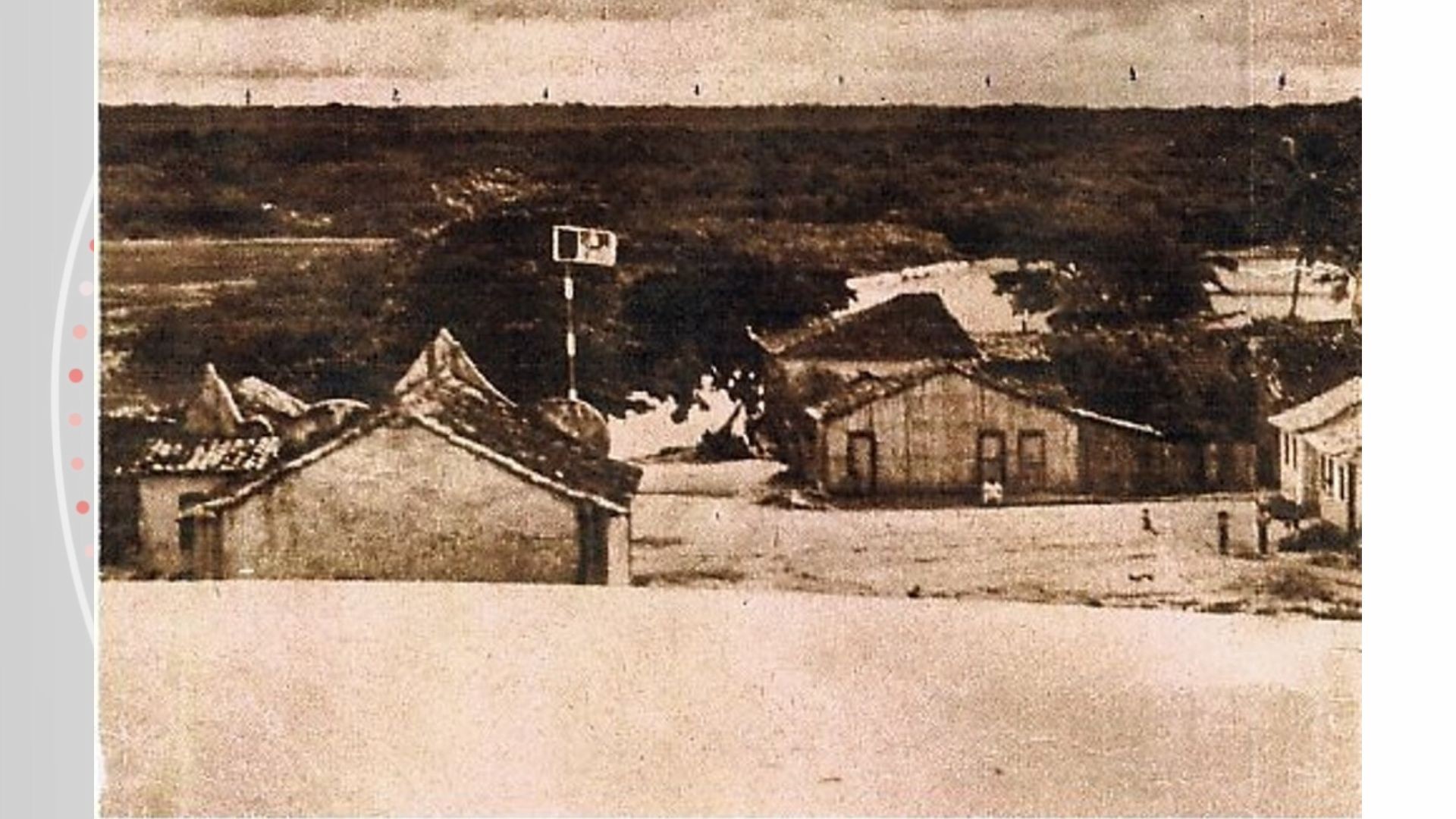 Antiga Vila de Itaúnas, no Norte do Espírito Santo — Foto: Reprodução/Iema