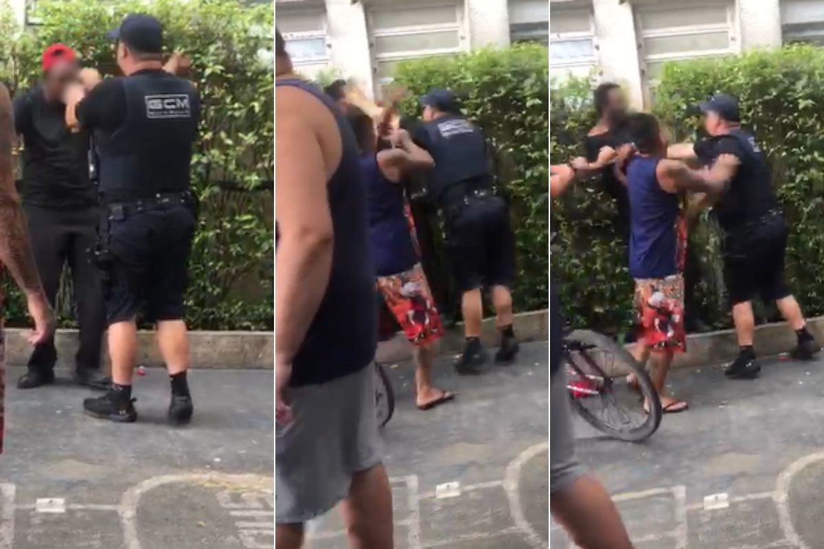 Guarda municipal é filmado agredindo paciente em UPA no litoral de SP; VÍDEO