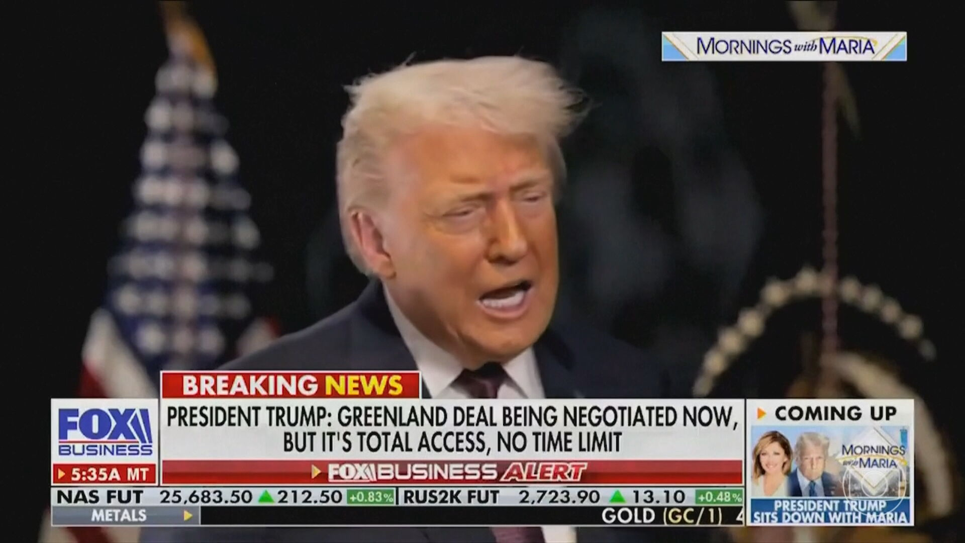 Donald Trump afirma que acordo sobre a Groenlândia vai dar aos EUA acesso total e ilimitado à região