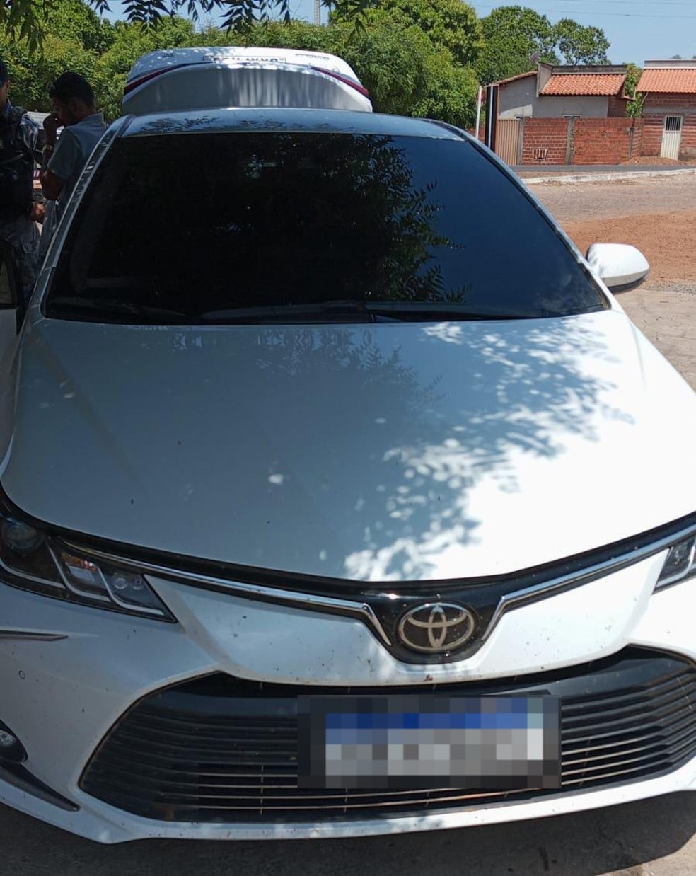 Suspeito de participação em assalto milionário no Maranhão é preso no Piauí — Foto: Polícia Militar