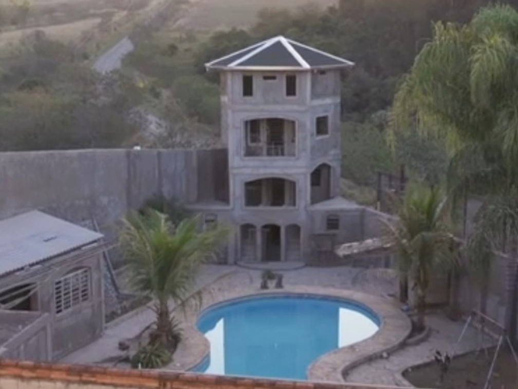 Castelo José Rico em Limeira — Foto: Reprodução/Tv Globo