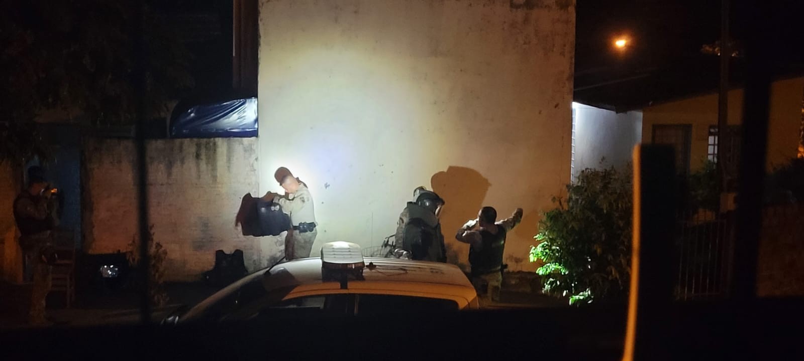 Suspeita de bomba era mala vazia e bloqueou ruas de Paranavaí por 14 horas