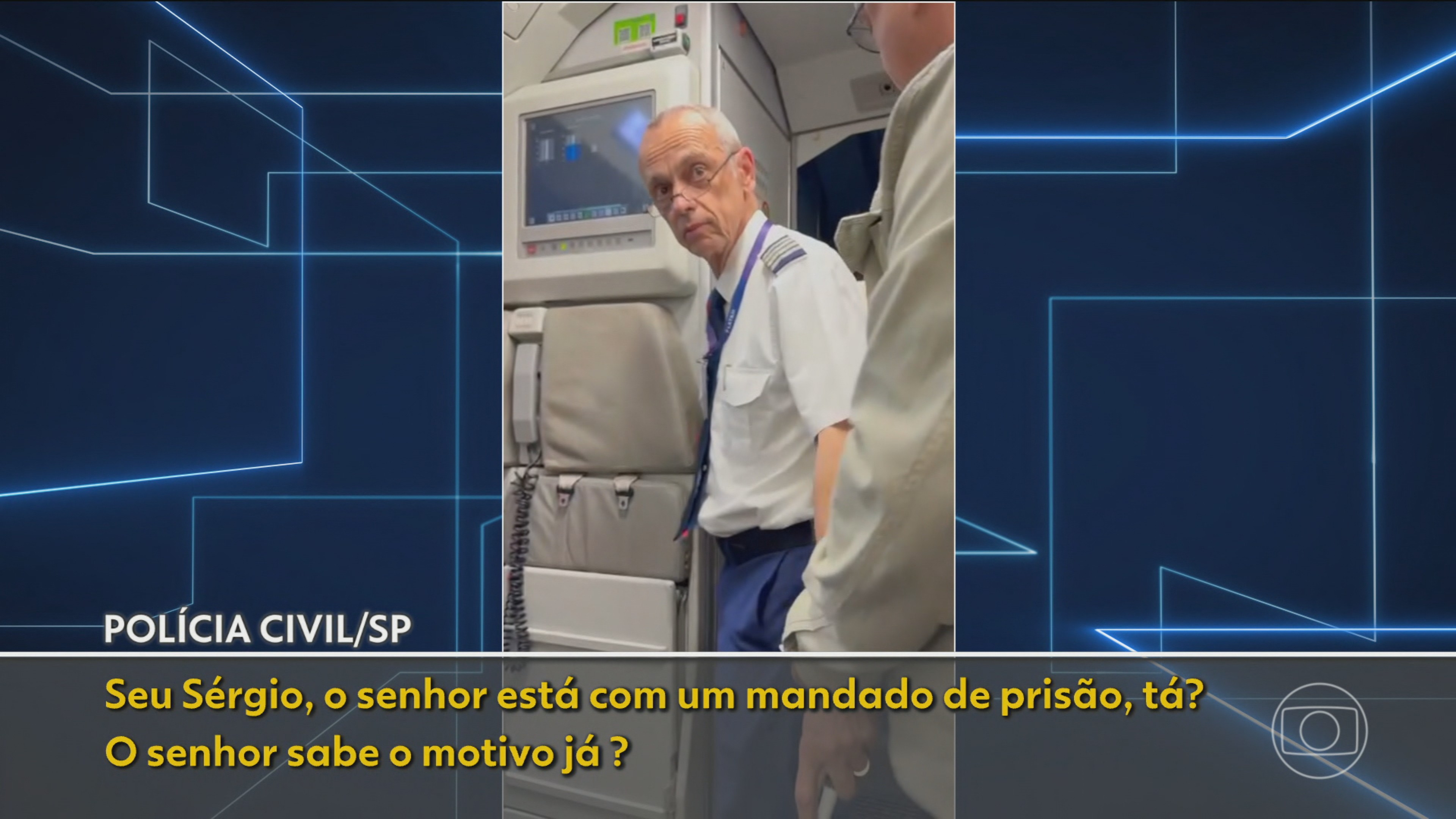 Piloto suspeito de abuso sexual infantil é preso dentro de avião