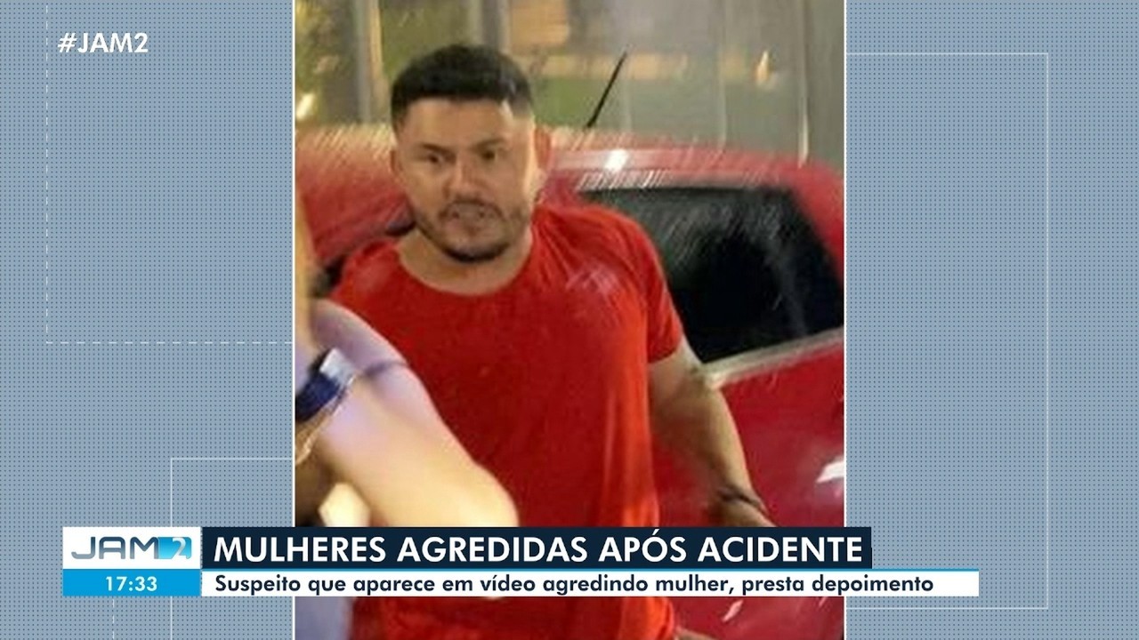 Justiça decreta prisão preventiva de suspeito de agredir mulheres em briga de trânsito após show em Manaus