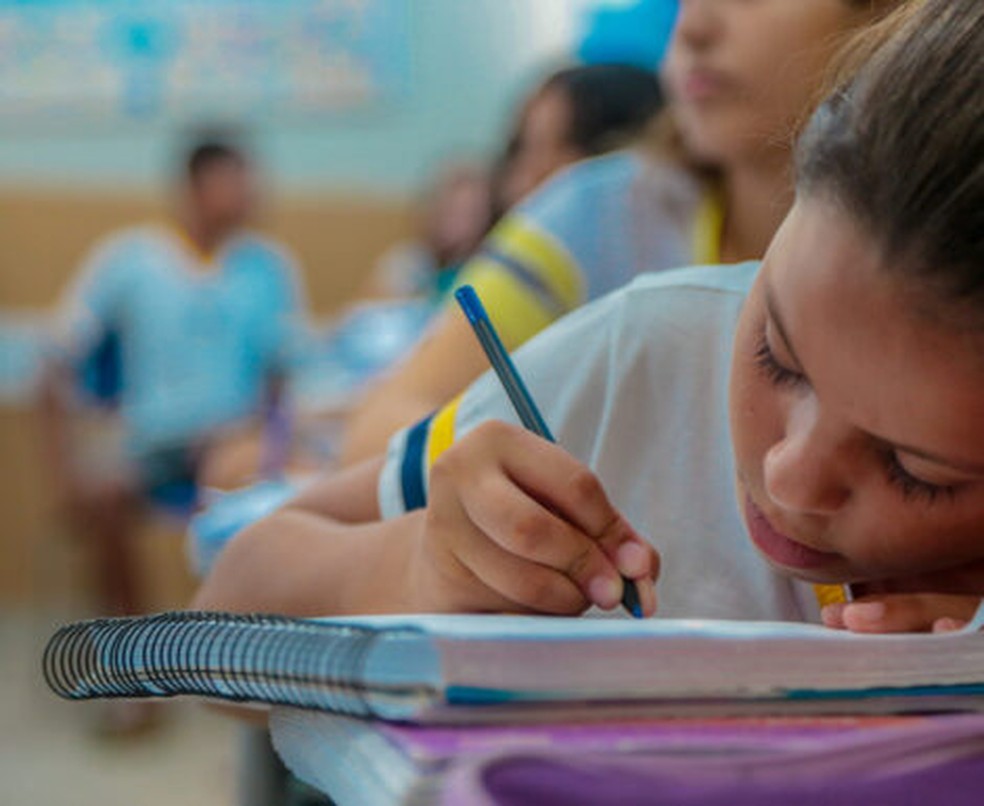Estudante de Rondônia — Foto: Reprodução Governo de Rondônia