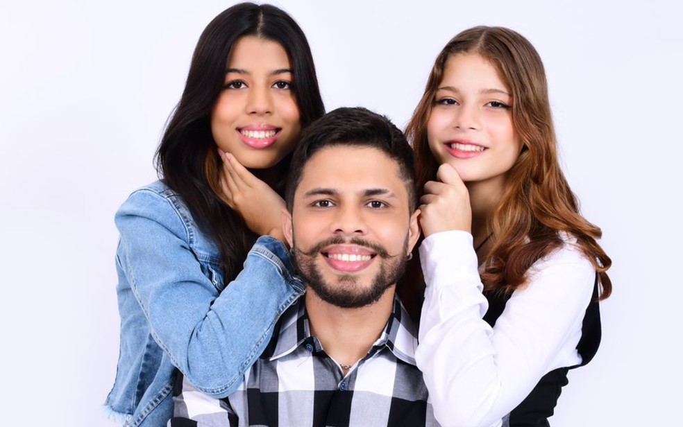 Tatá Lopes, Geovana Cristina e Vitória Alves formam trio de forró em Feira de Santana — Foto: Redes Sociais
