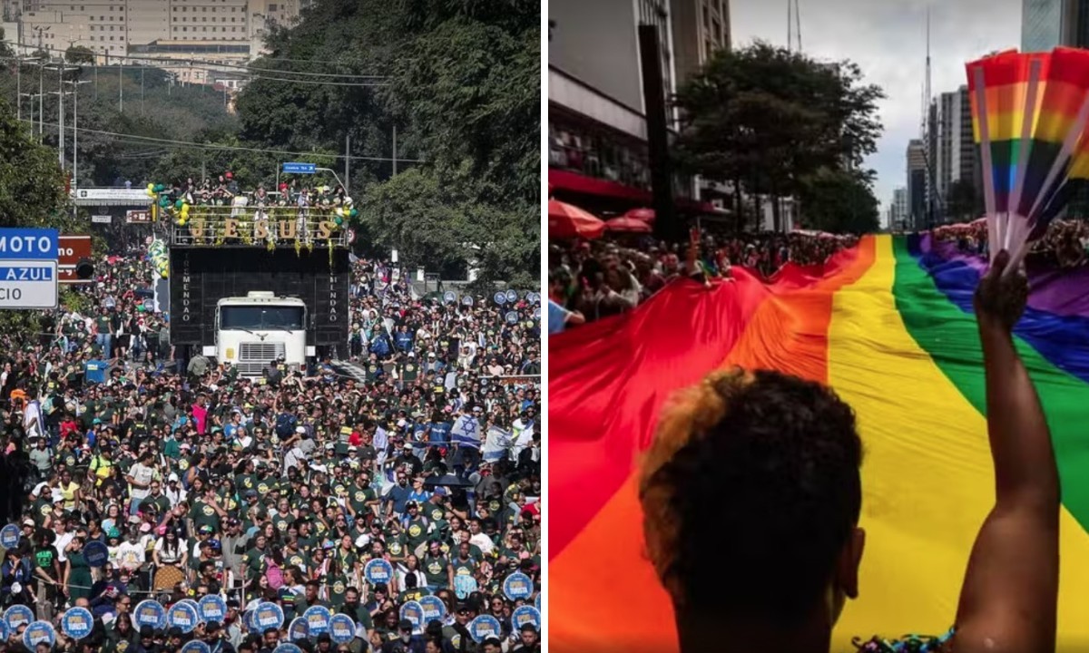 Marcha para Jesus e Parada LGBT+: Políticos se mobilizam em SP