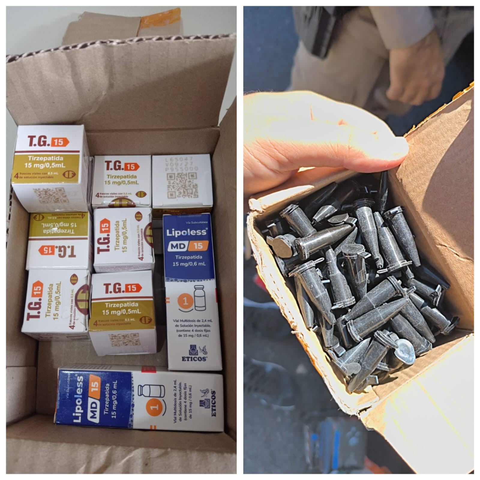 PM apreende cocaína, tirzepatida e mercadorias ilegais em ônibus  | G1