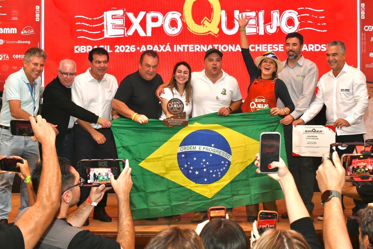 ExpoQueijo 2026 em Araxá: Brasil é bicampeão com queijo artesanal mineiro