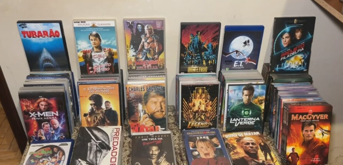Colecionador monta acervo com mais de 1.000 DVDs ao longo de 20 anos no ...