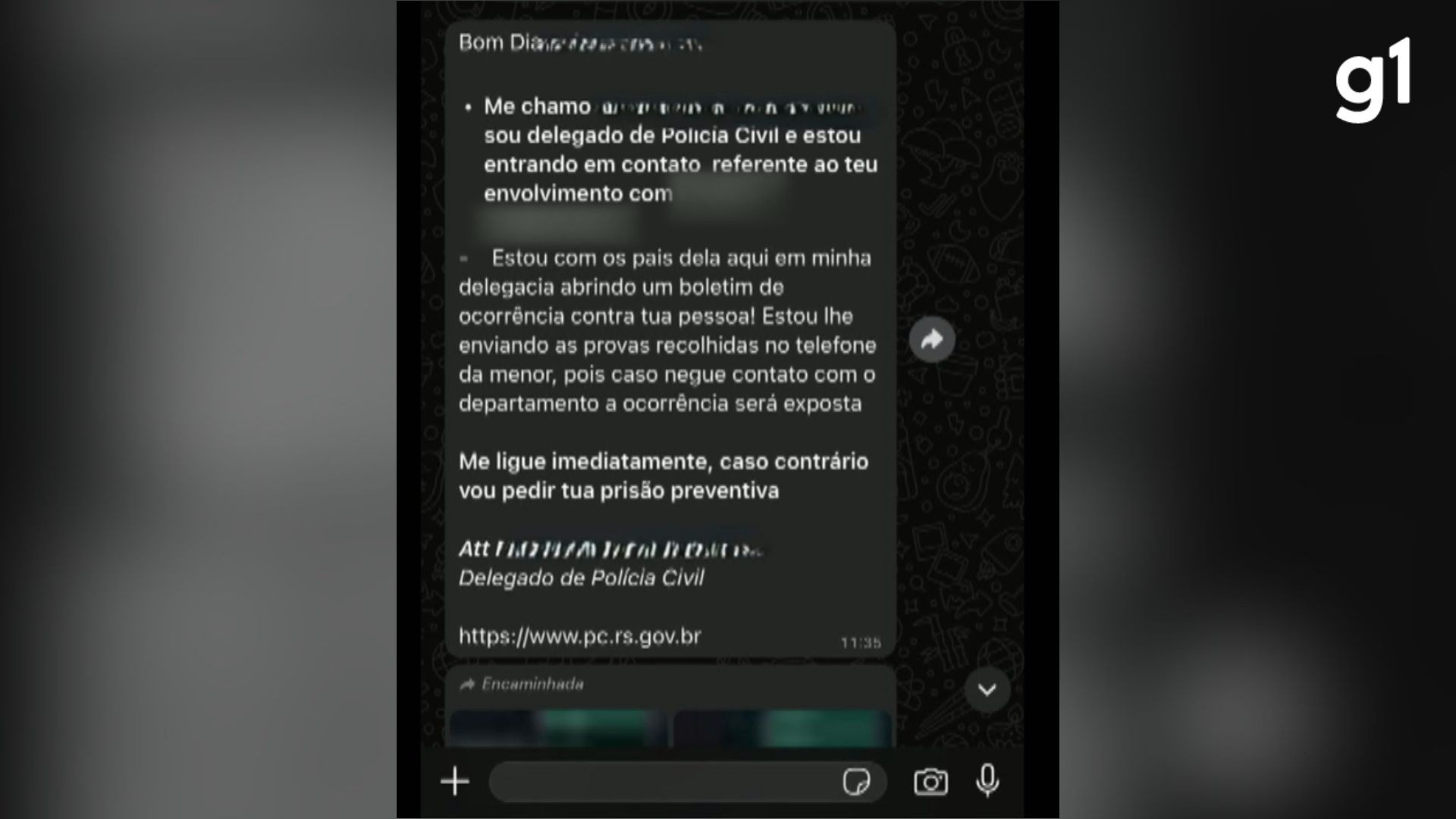Golpe dos nudes: grupo que usou foto de delegado do RS para enganar vítima de SP é alvo de operação