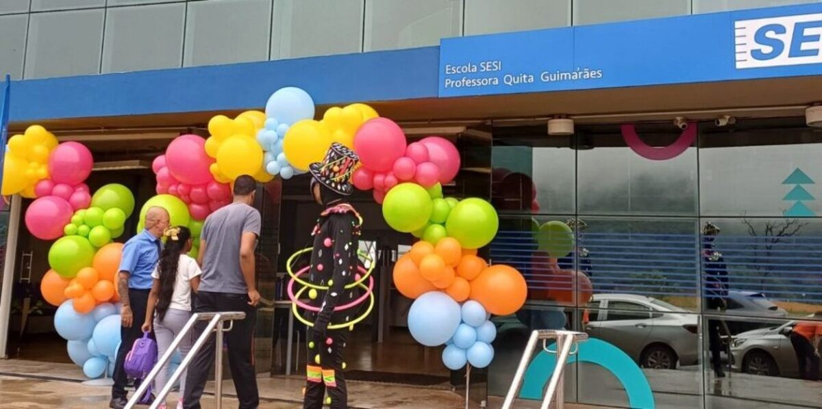 Aulas da Escola SESI Professora Quita Guimarães, em Montes Claros, são retomadas