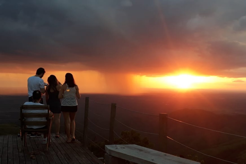 Mirante em Chapada dos Guimarães (MT) — Foto: Portal Chapada MT