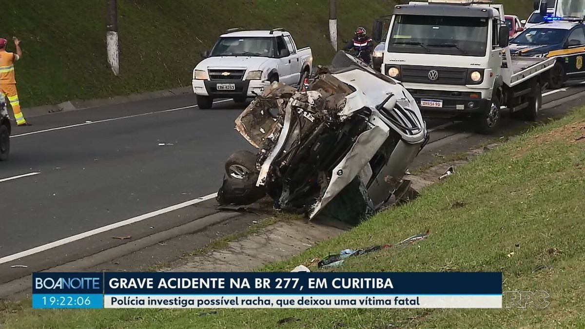 Grave acidente com vítima fatal é registrado na BR-277 – Cidades do Oeste