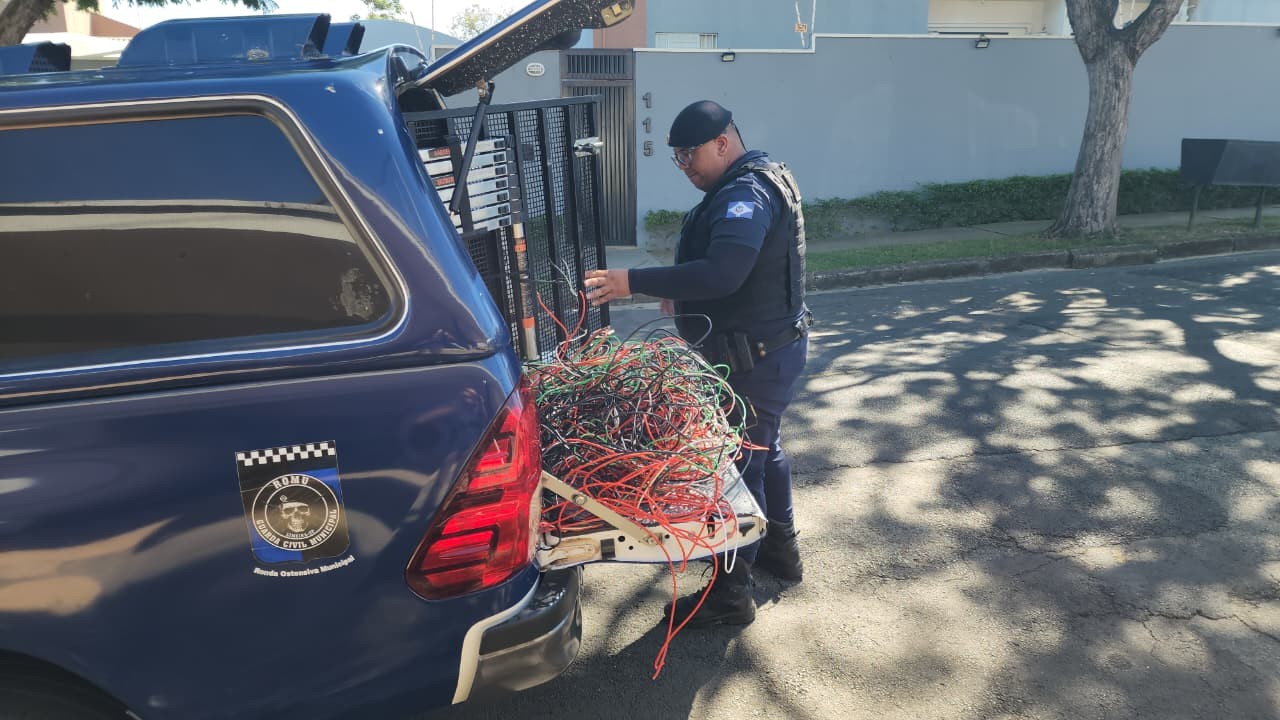 Homem é preso após furto de 10 quilos de fios de antigo hospital no Bairro Bela Vista em Limeira 