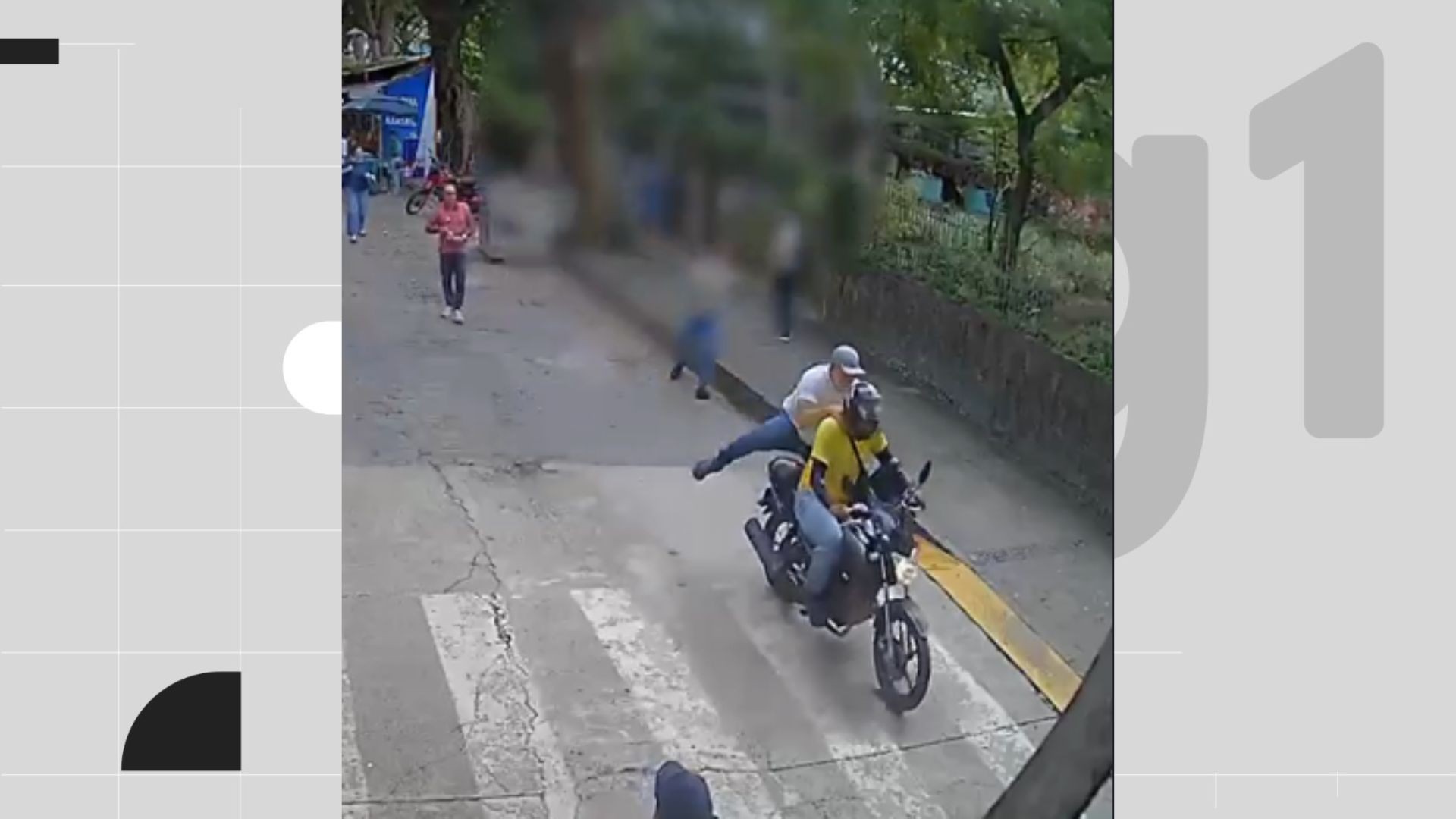 Polícia prende homens filmados roubando corrente de ouro avaliada em R$ 19 mil de estudante