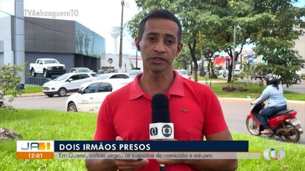 Dois irmãos são presos por crimes diferentes no mesmo dia em Guaraí