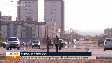 Especialista explica como o corpo reage às mudanças bruscas da temperatura