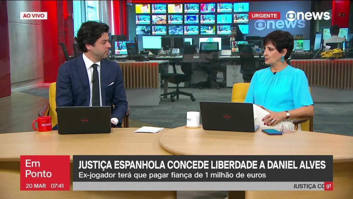 Daniel Alves: juízes deram liberdade provisória a ex-jogador por avaliar que risco de fuga é menor; entenda