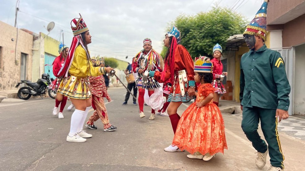 Juazeiro do Norte, no Ceará, tem forte tradição de celebrar o Dia de Reis — Foto: Patrícia Silva/TV Verdes Mares