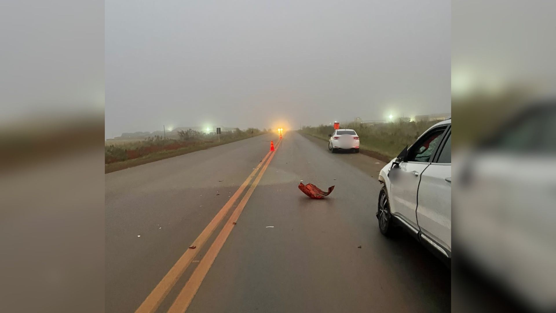 Homem morre atropelado por caminhonete na BR-354 em Rio Paranaíba