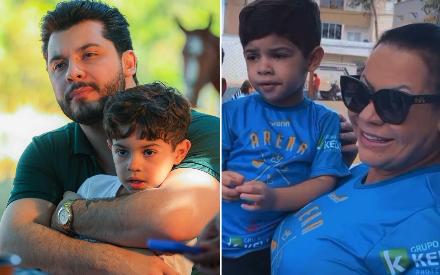 Filho de Marília Mendonça e Murilo Huff recebe homenagens em aniversário